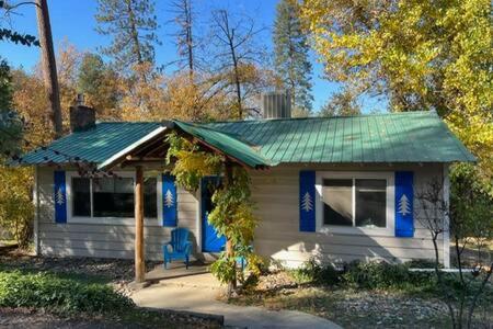 Blue Door Cottage 12 Miles To Yosemite Bbq Окхерст Экстерьер фото
